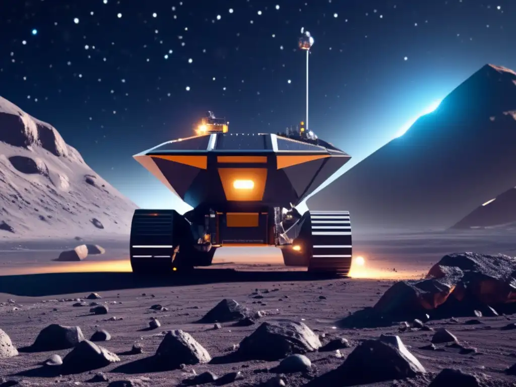 Riqueza oculta en asteroides: minería espacial en acción