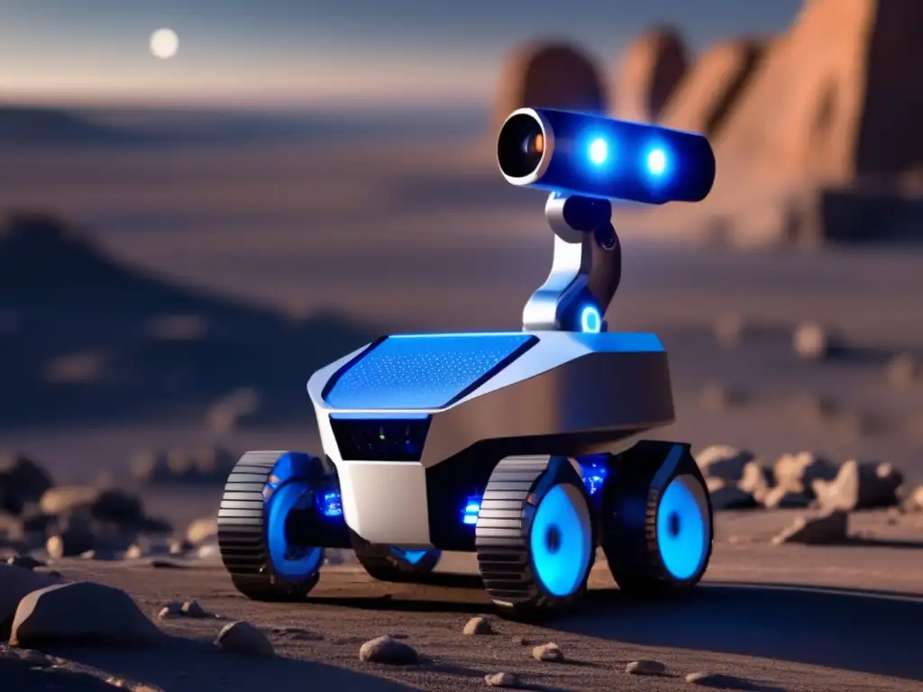 Robot de telepresencia para exploración de asteroides Robot telepresencia exploración asteroides