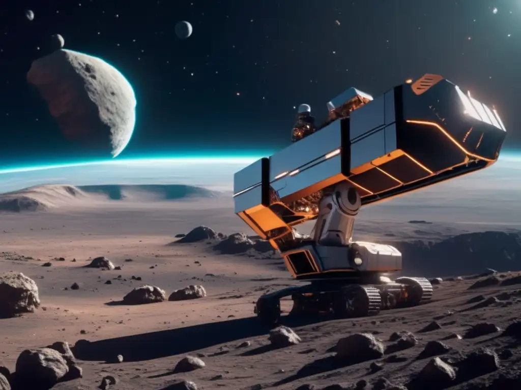 Robótica avanzada en terraformación de asteroides