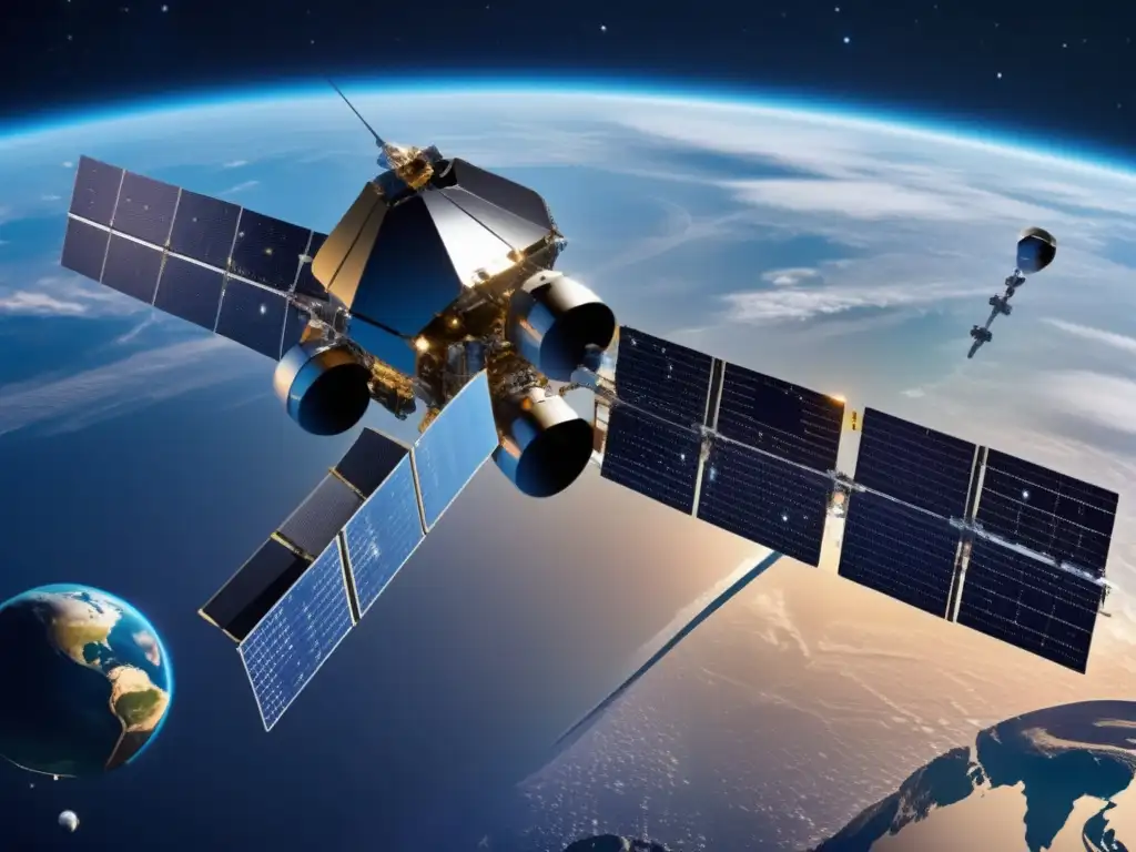 Satélites futuristas protección contra impactos de asteroides