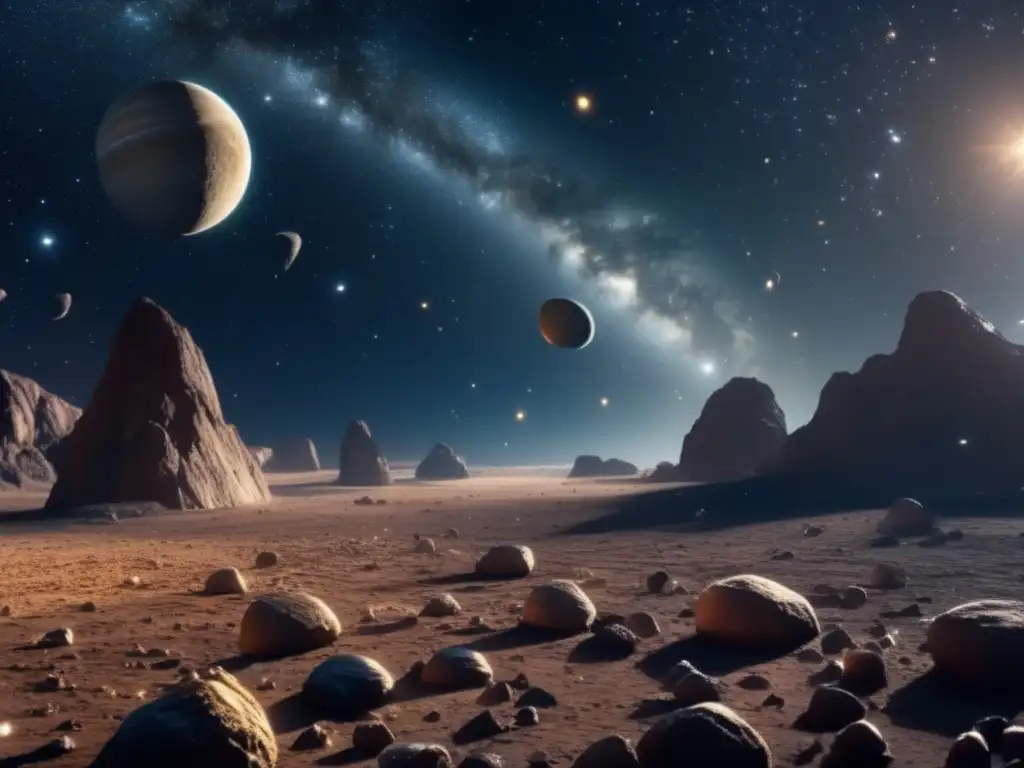 Secretos de asteroides: exploración