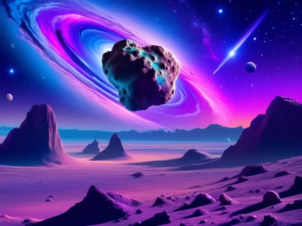 Composición y secretos ocultos de los asteroides en la imagen