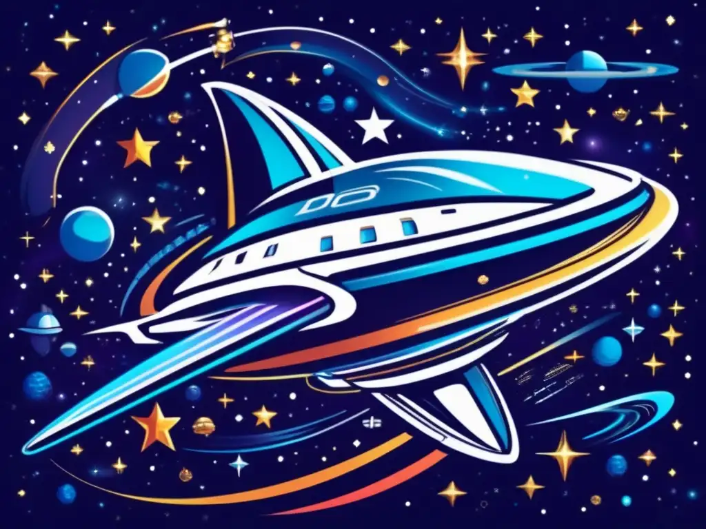 Increíble nave espacial y la Tierra desde el espacio Seguros espaciales: nave, Tierra, asteroides, tecnología avanzada, exploración espacial, riesgos