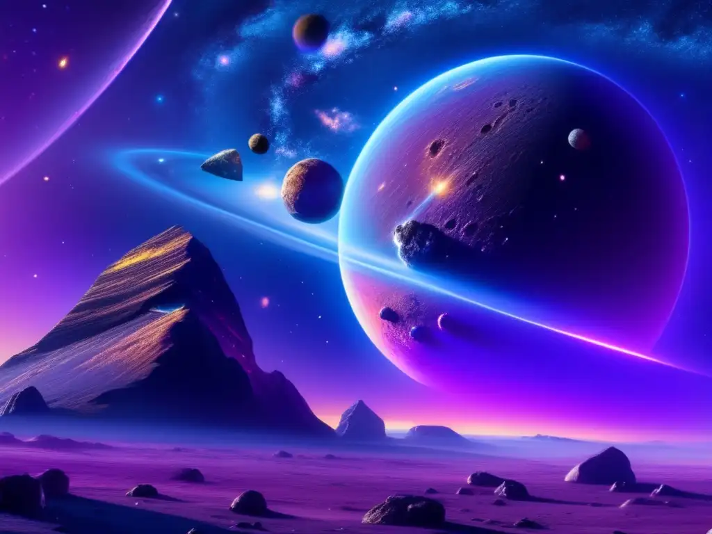 Significado de los asteroides basálticos en el universo