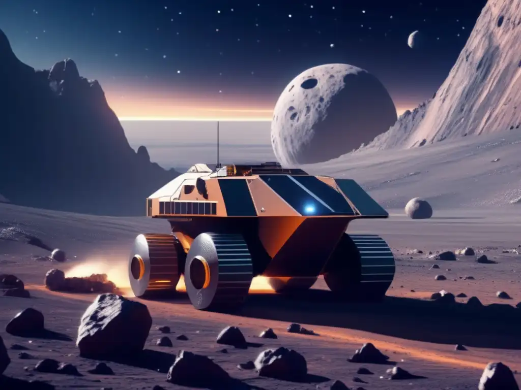 Futuro minero espacial en asteroide Simulaciones educativas asteroides: rol didáctico en minería espacial