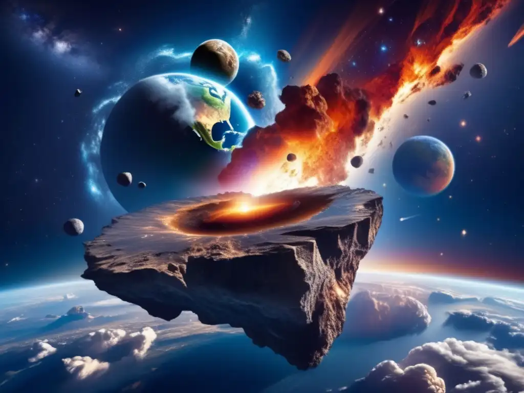 Simulaciones impacto asteroides en Tierra