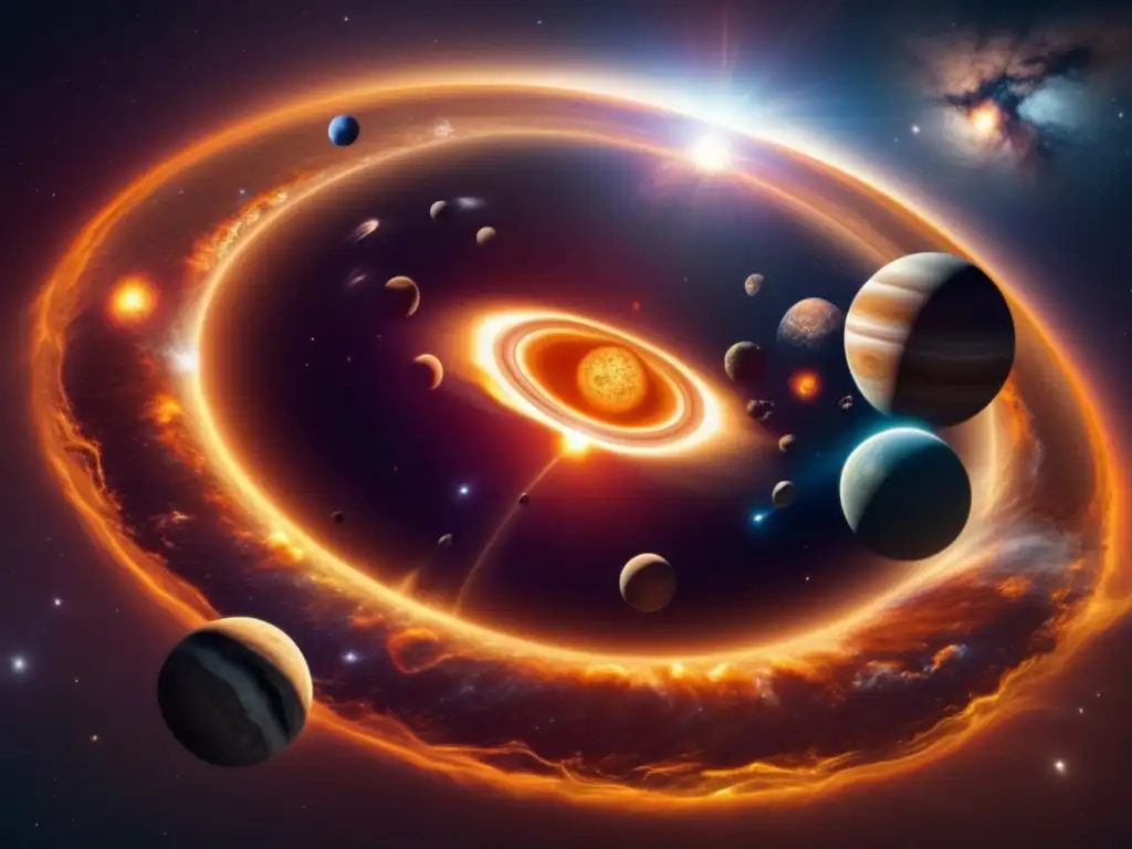 Formación sistema solar: Impacto asteroides en la Tierra