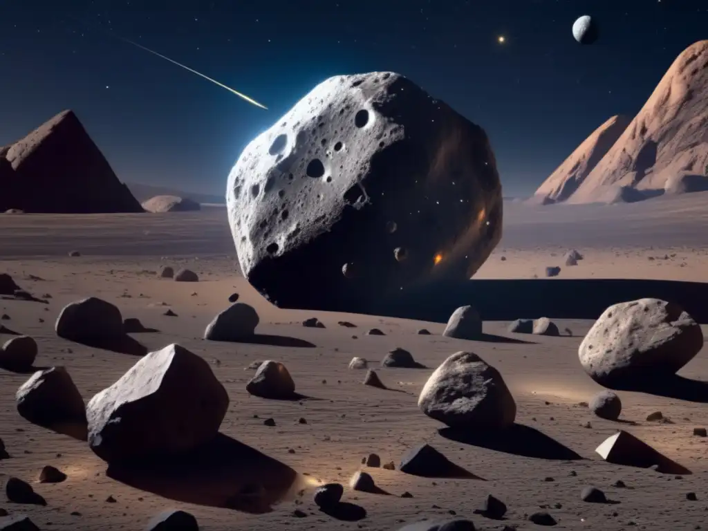 Fascinante mundo de asteroides Soberanía espacial: Desafíos legales Asteroide Bennu