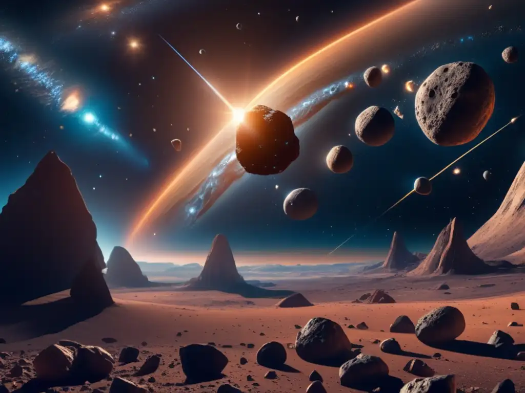 Increíble diversidad de asteroides Taxonomía asteroides grandes forma tamaño