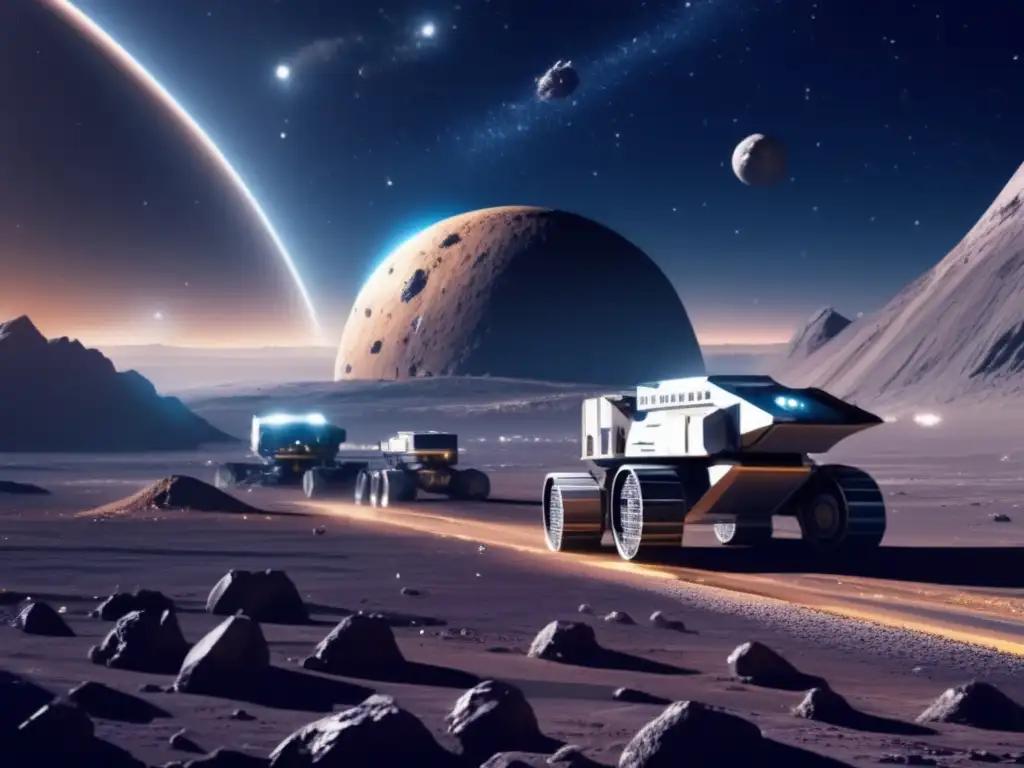 Futuro de la minería espacial Tecnología: Utilización de compuestos orgánicos asteroides