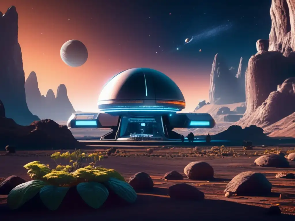Tecnología vanguardia vida asteroides
