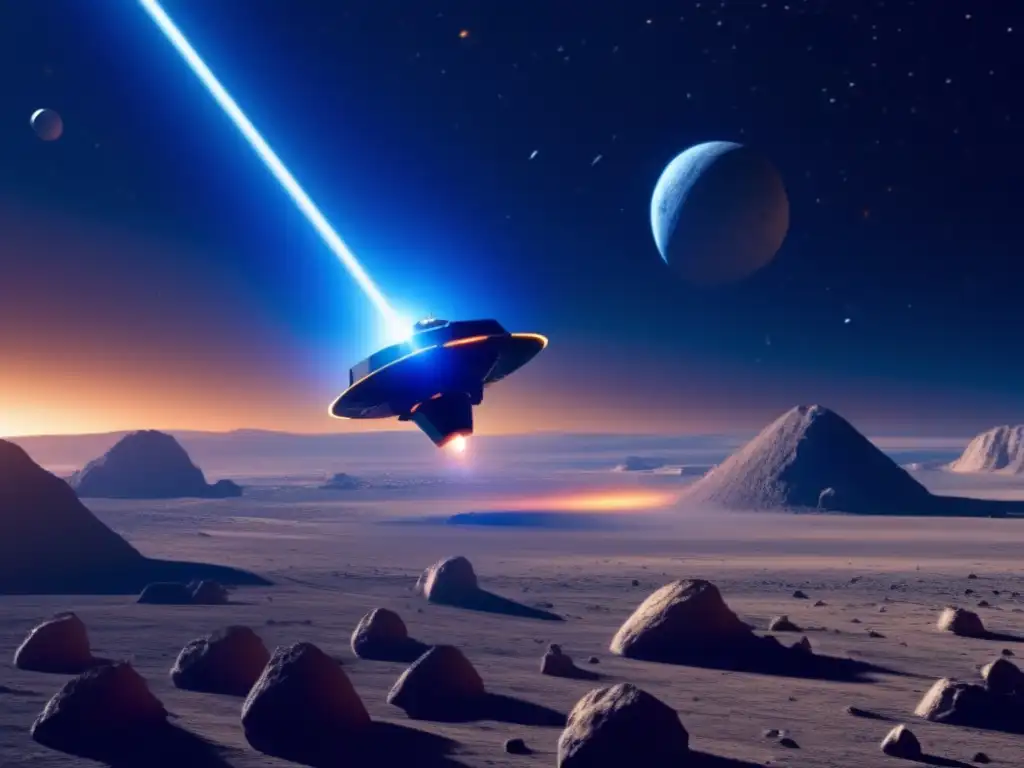 Sonda espacial modifica trayectoria de asteroide Tecnologías avanzadas de desviación de asteroides