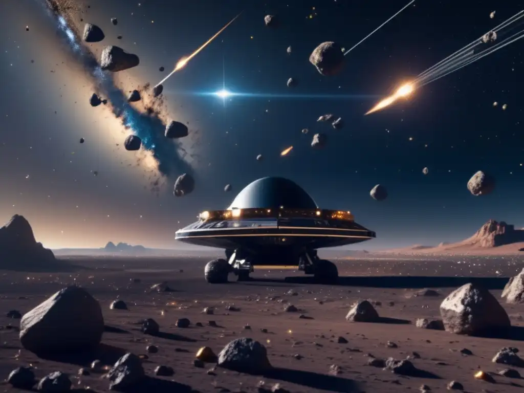 Mineros robóticos extraen asteroides en el espacio Tecnologías emergentes para cosechar metales de asteroides