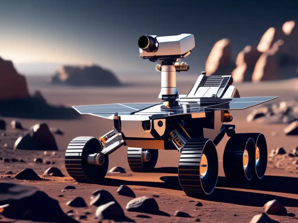 Robótica avanzada en la superficie de un asteroide Teles