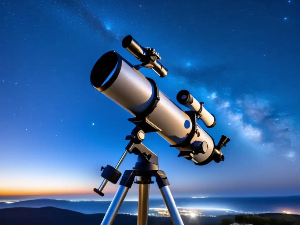 Telescopio amateur: Identificación asteroide S, alta calidad y diseño moderno