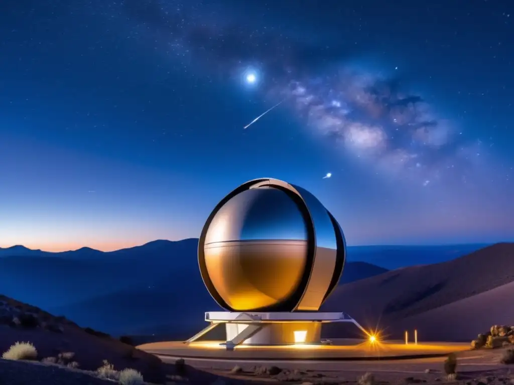 Mirada fascinante al cielo estrellado Telescopio espacial muestra búsqueda de asteroides
