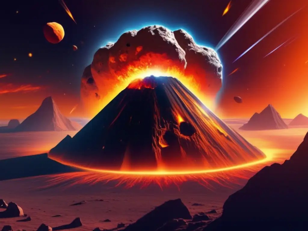 Asteroida impacta la Tierra, resaltando la inversión en minería de asteroides cercanos