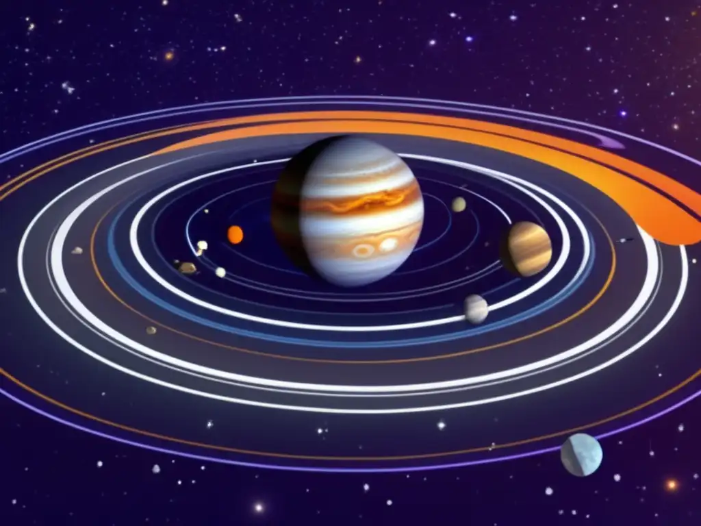 Vista asombrosa del sistema solar: Resonancias que expulsan asteroides