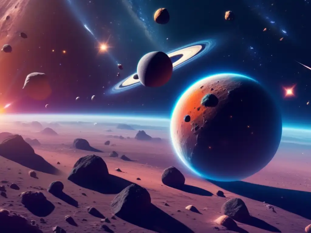 Vista cinematográfica del espacio profundo