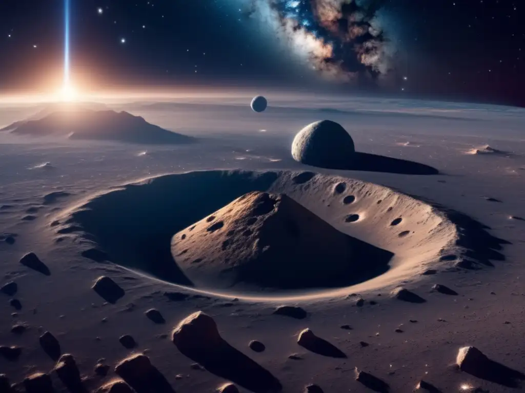 Vista cinematográfica impresionante: exploración espacial