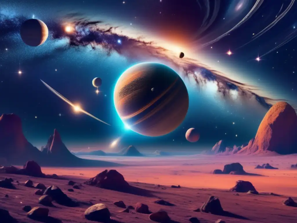 Vista impresionante: beneficios de la minería espacial