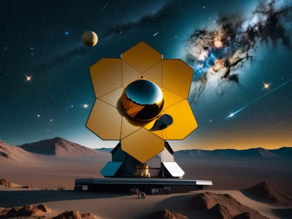 Exploración del cosmos y avances tecnológicos Vista impresionante del espacio: Vigilancia asteroides peligrosos